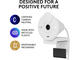 Уеб камери Logitech Brio 300, White
