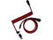 Кабели и Адаптери Keychron Premium Angled Red Coiled Aviator Custom USB Cable, USB-C - USB-C