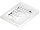 E-reader Booken Diva HD, бяла цвят