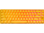 Клавиатури Ducky One 3 Yellow SF 65, Cherry MX Red суичове