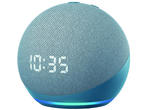 Колони Amazon Echo Dot 4 blue, с часовник