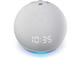 Колони Amazon Echo Dot 4 white, с часовник