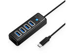USB Хъб Orico хъб HUB USB3.1 Type-C 4 порта