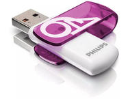 USB памети Philips Vivid 2.0 USB 64GB, в лилаво