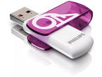 USB памети Philips Vivid 2.0 USB 64GB, в лилаво