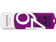 USB памети Philips Vivid 2.0 USB 64GB, в лилаво