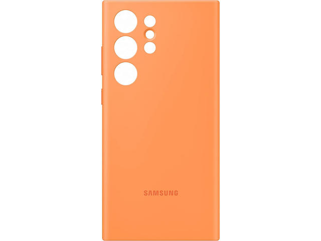 Калъфи Samsung Galaxy S23 Ultra Silicon Cover, Orange