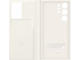 Калъфи Samsung Galaxy S23 Ultra калъф Smart View Wallet, Cream