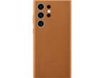 Калъфи Samsung Galaxy S23 Ultra Leather Case, Camel
