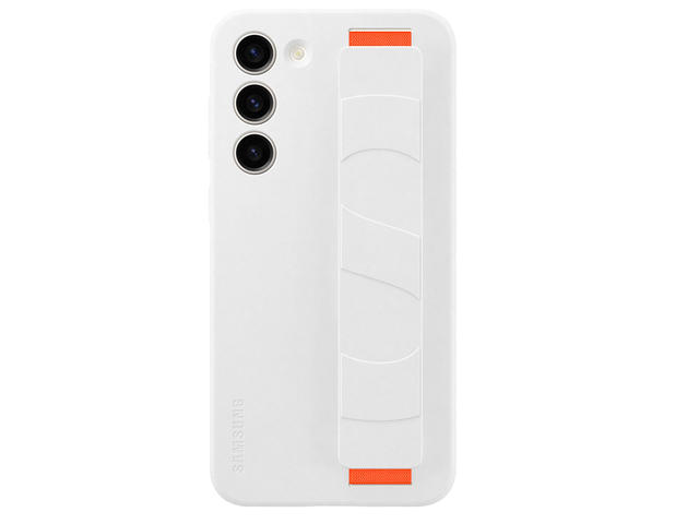 Калъфи Samsung Galaxy S23 + Silicone Grip Case, White
