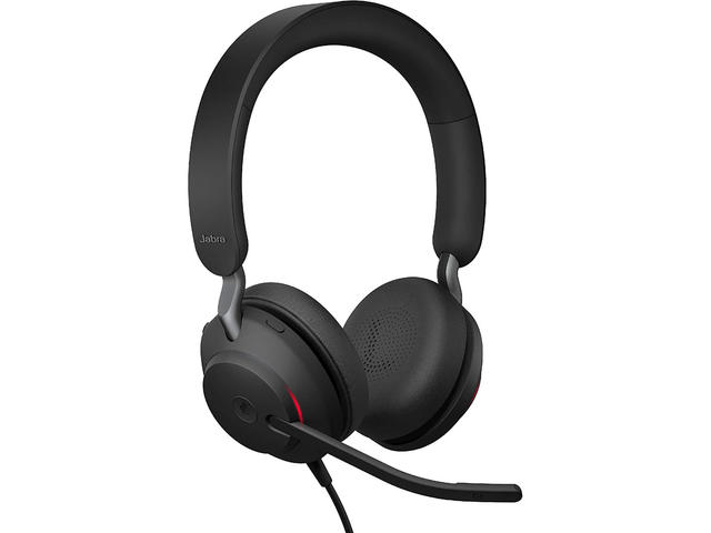 Слушалки Jabra Evolve2 40 USB-A MS Stereo