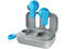 Слушалки Skullcandy Dime True Wireless, Light Gray/Blue