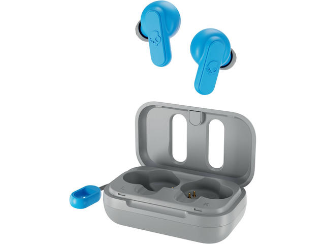 Слушалки Skullcandy Dime 2 True Wireless, Light Gray/Blue