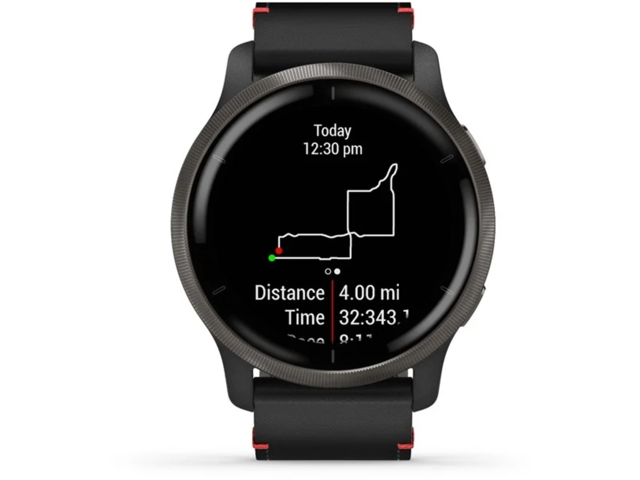 Смарт часовници Garmin Venu 2 SLate/Black Leather band