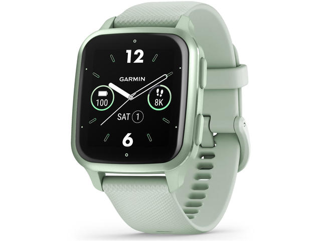 Смарт часовници Garmin Venu Sq2 Metallic Mint безел с Cool Mint корпус