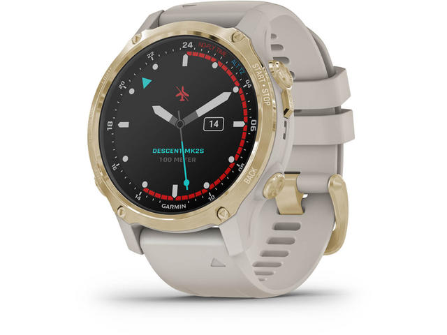 Смарт часовници Garmin Descent Mk2S Light Gold/Light Sand