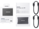 Външни SSD 2TB Samsung Portable SSD T7 Titan Gray