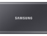 Външни SSD 500GB Samsung T7 Portable SSD Titan Gray