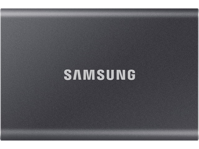 Външни SSD 500GB Samsung T7 Portable SSD Titan Gray