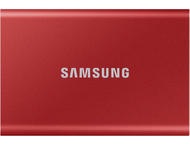 Външни SSD 500GB Samsung Portable SSD T7 Metallic Red