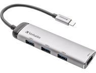 USB Хъб Verbatim USB-C Multiport Hub 4 порта