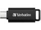 USB памети Verbatim 64GB Retractable USB-C 3.2 Gen 1 Drive