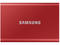 Външни SSD 1TB Samsung Portable SSD T7 Metallic Red