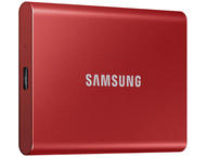 Външни SSD 1TB Samsung Portable SSD T7 Metallic Red