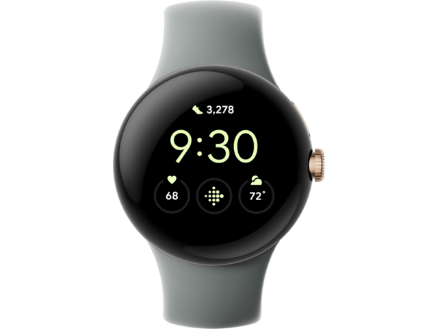 Смарт часовници Google Pixel Watch Gold/Hazel Strap