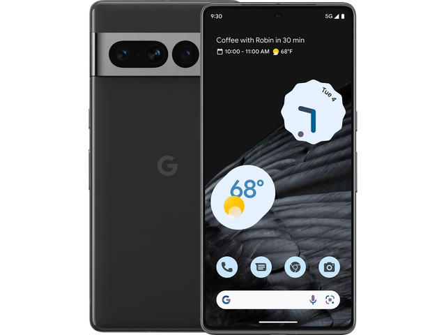 Смартфони Google Pixel 7 Pro Dual sim 128GB, Obsidian
