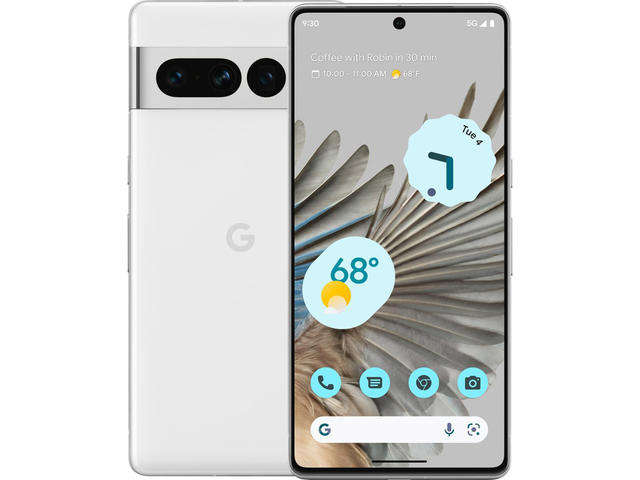 Смартфони Google Pixel 7 Pro Dual sim 128GB, Snow