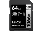 Карти памет 64GB Lexar® Professional 1066x SDXC™ UHS-I, C10 V30 U3
