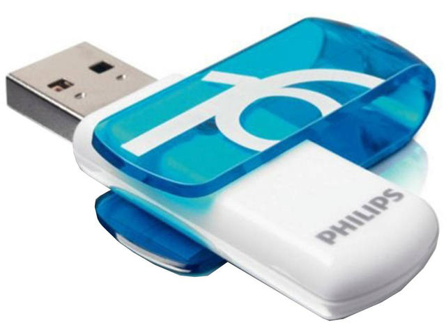 USB памети Philips USB 2.0 16GB Vivid Blue