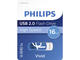 USB памети Philips USB 2.0 16GB Vivid Blue