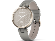 Смарт часовници Garmin Lily Classic Edition - Cream Gold безел с Braloba Gray корпус и италианска кожена каишка