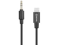 Кабели и Адаптери Адаптер BOYA 3.5mm TRS мъжки към Lightning мъжки, 20cm