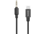 Кабели и Адаптери Адаптер BOYA 3.5mm TRS мъжки към Lightning мъжки, 20cm