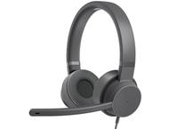 Слушалки LENOVO Go Wired ANC Headset USB-C Storm Grey