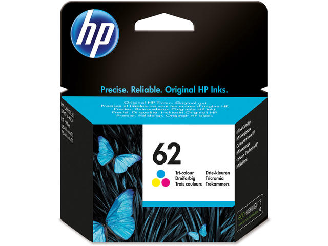 Консумативи Оригинален HP 62 Tri-color Ink Cartridge