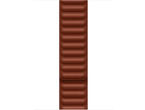 Каишки Apple Watch 45mm Band: Umber Leather Link - S/M