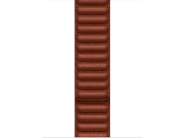 Каишки Apple Watch 45mm Band: Umber Leather Link - S/M
