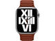Каишки Apple Watch 45mm Band: Umber Leather Link - S/M