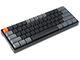 Клавиатури Keychron K12 60% Gateron Brown Switch White LED ABS