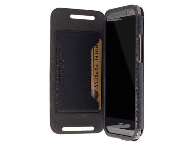Калъфи Krusell Malmo Flip Cover за HTC ONE 2 M8 (черен)