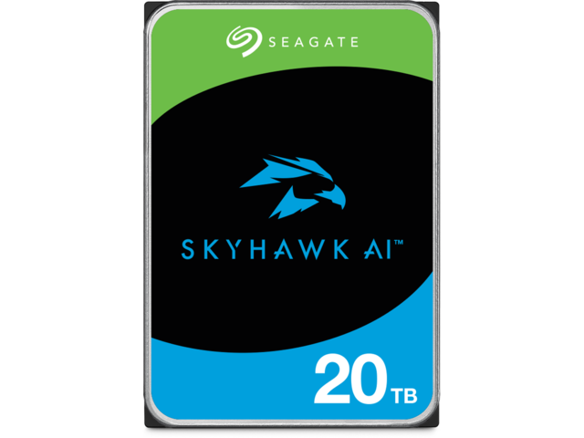 Твърди дискове 20TB 7200rpm Seagate SkyHawk AI Surveillance