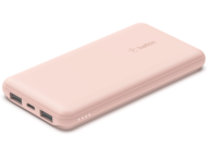 Външни батерии Belkin BOOST CHARGE (10000 mAH) Power Bank with USB-C 15W - Dual USB-A - 15cm USB-A to C Cable - Pink