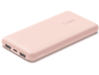 Външни батерии Belkin BOOST CHARGE (10000 mAH) Power Bank with USB-C 15W - Dual USB-A - 15cm USB-A to C Cable - Pink