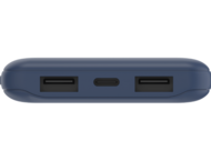 Външни батерии Belkin BOOST CHARGE (10000 mAH) Power Bank with USB-C 15W - Dual USB-A - 15cm USB-A to C Cable - Blue