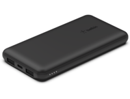 Външни батерии Belkin BOOST CHARGE (10000 mAH) Power Bank with USB-C 15W - Dual USB-A - 15cm USB-A to C Cable - Black