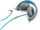 Слушалки JLAB Studio Wired, Grey/Blue